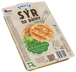 MADETA Sýr na pánev bylinky chlaz. 100 g