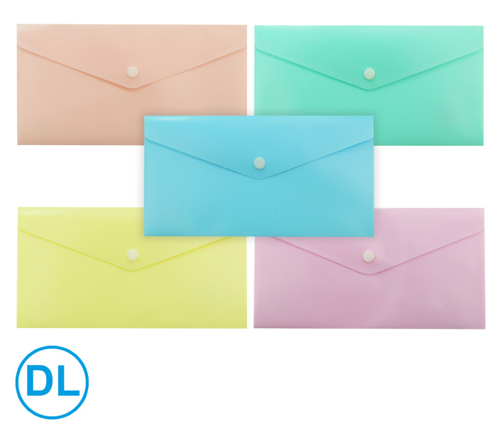 LUMA DL Obal s drukem pastelová mix 1 ks