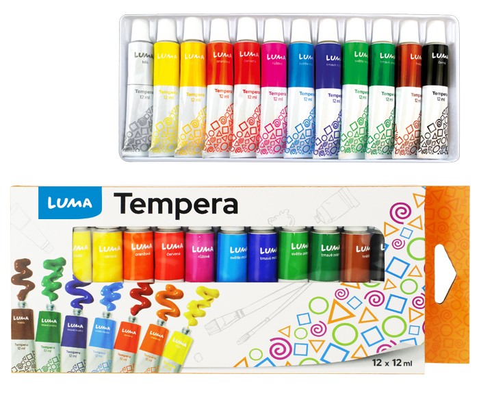 Tempery Luma 12ml 12 ks