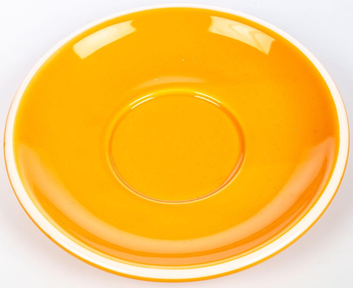 Tognana Podšálek ALBERGO k šálku 340 ml porcelán oranžový 1 ks