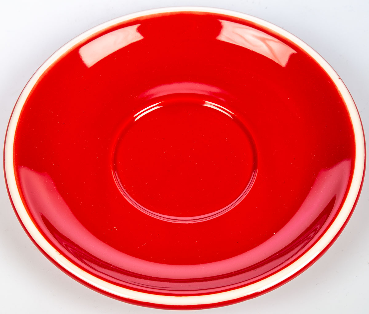 Tognana Podšálek ALBERGO k šálku 340 ml porcelán červený 1 ks