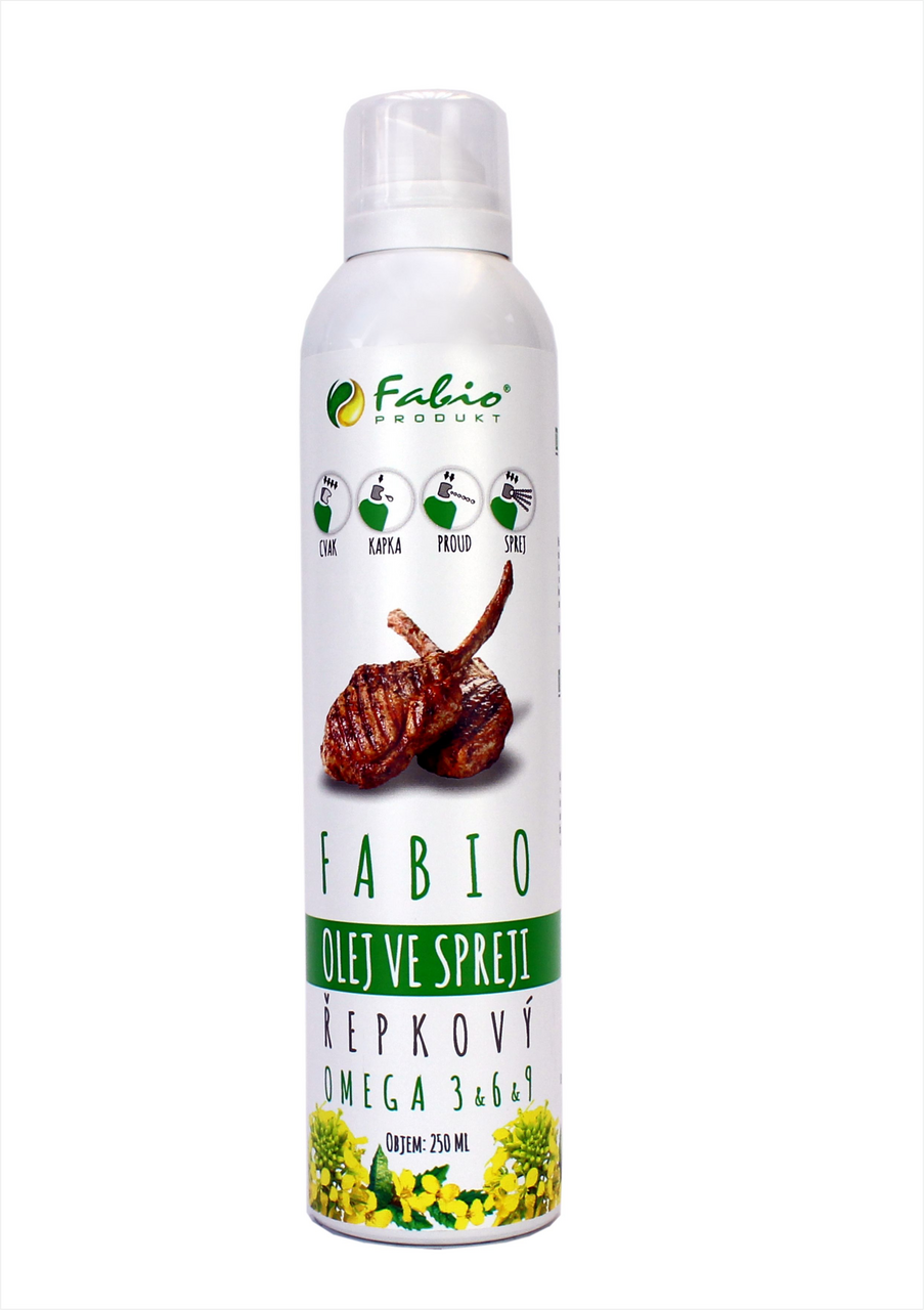 FABIO PRODUKT Fabio Olej řepkový ve spreji 250 ml