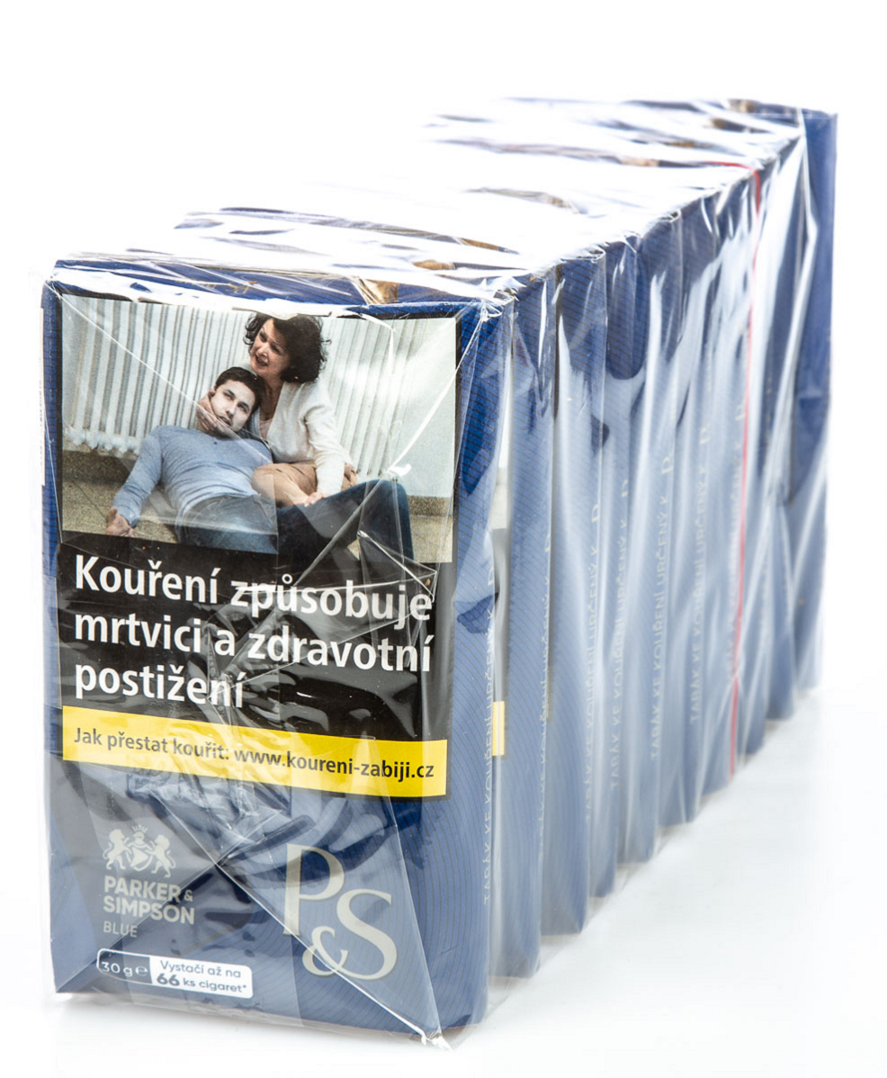 P&S Blue Tabák Q/R 10 x 30 g