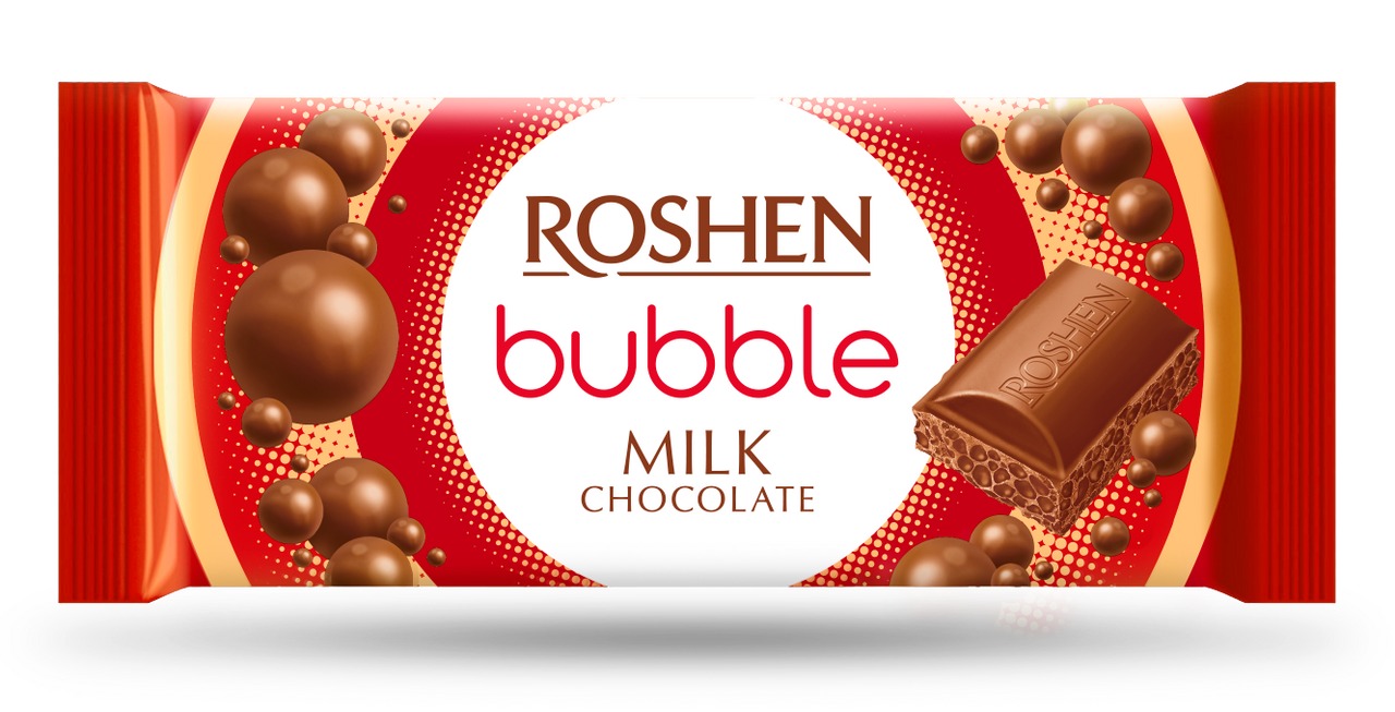 ROSHEN Čokoláda Bubble mléčná 20 x 80 g