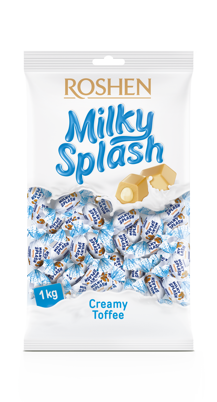 ROSHEN Milky Splash Toffee Bonbóny 1 kg