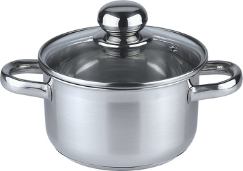 aro Hrnec vysoký s pokličkou 16 cm / 1,8 L nerez 1 ks