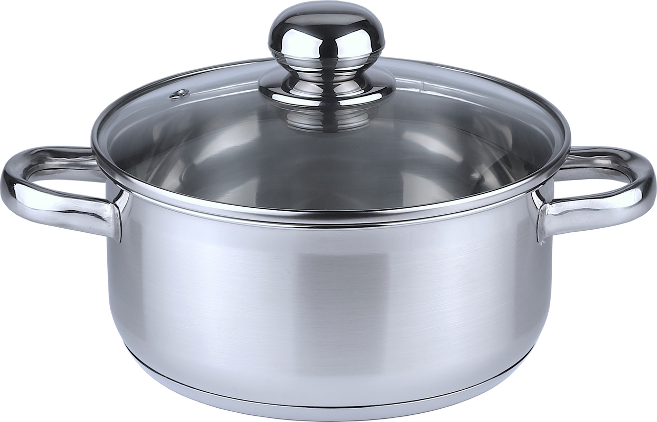 aro Kastrol s poklicí 20 cm / 2,9 l nerez 1 ks