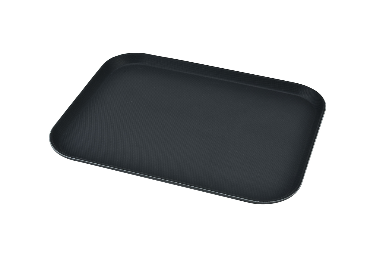 METRO PROFESSIONAL Podnos polyester/ sklo 40 x 30 cm nepřilnavý povrch černá 1 ks