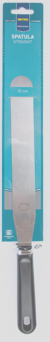 METRO PROFESSIONAL Špachtle 25 cm rovná nerez/polypropylen 1 ks