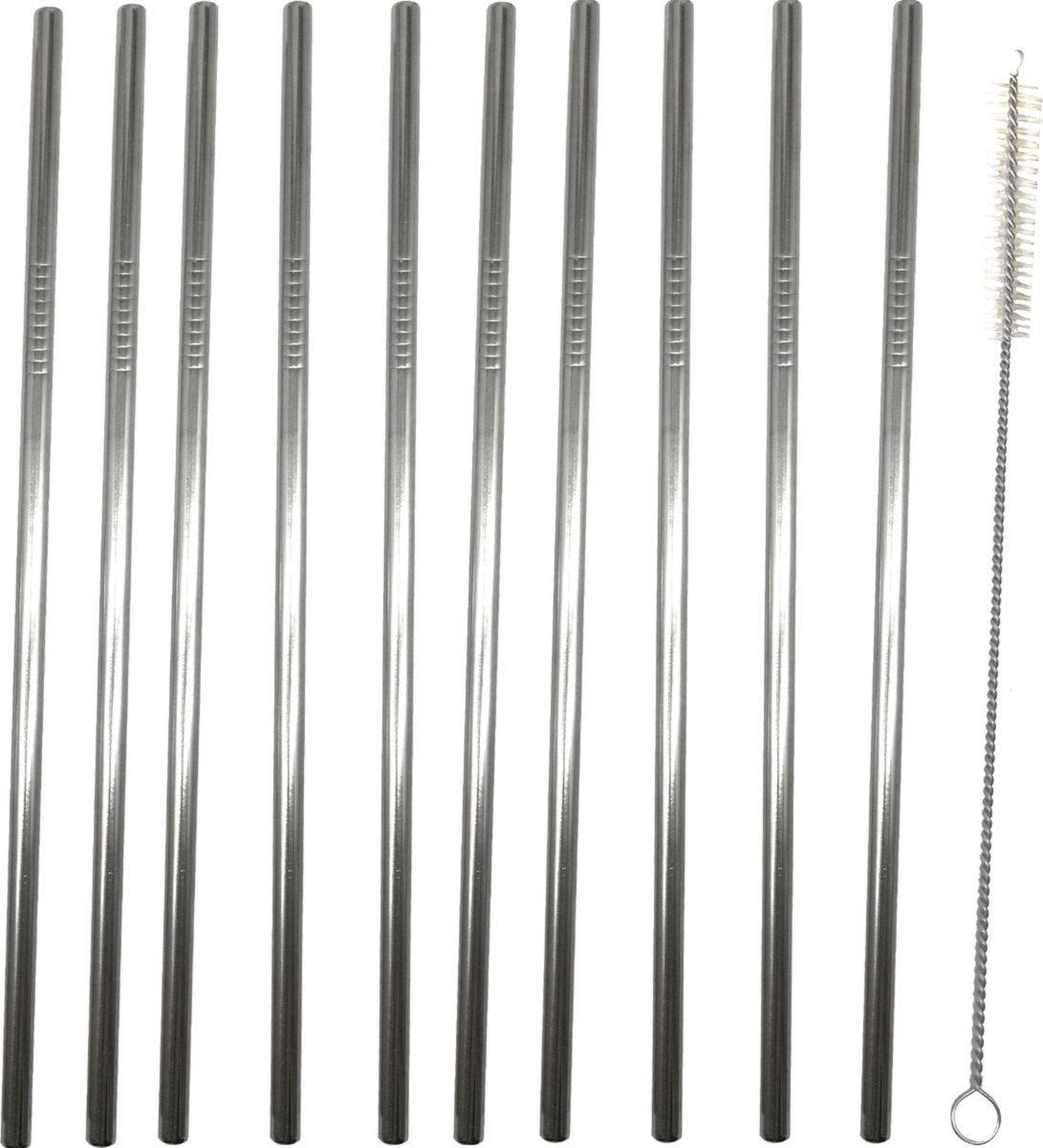 METRO PROFESSIONAL Brčka 0,6 x 21,5 cm nerez rovná 10 ks