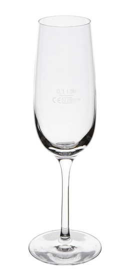 METRO PROFESSIONAL Sklenice na sekt s cejchem AVEIRO 200 ml / CE 100 ml 6 ks