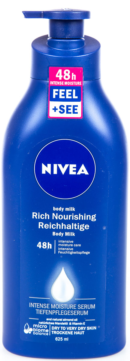 NIVEA Rich Nourishing Tělové mléko 625 ml