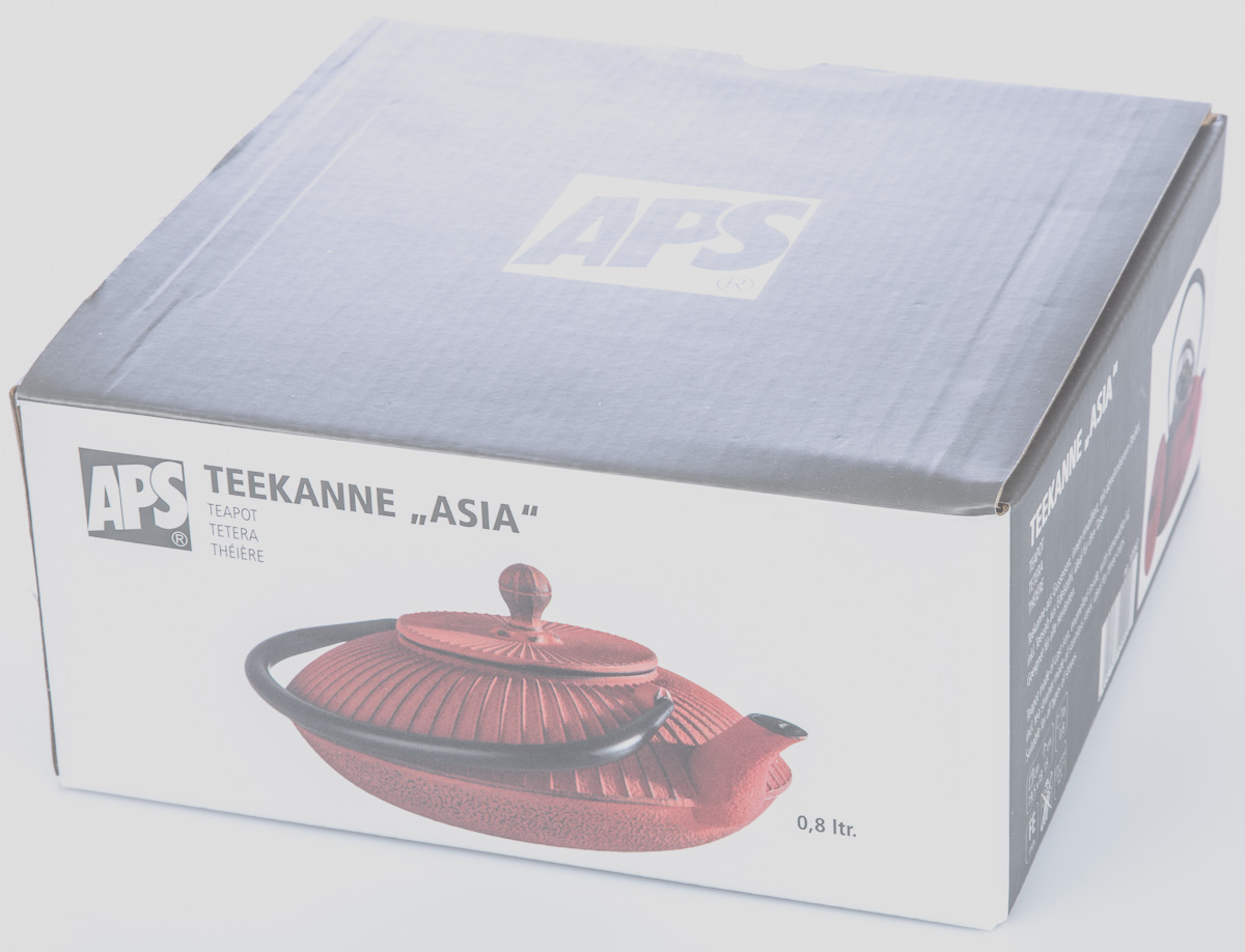 APS Asia Konvice 800 ml litina červená 1 ks