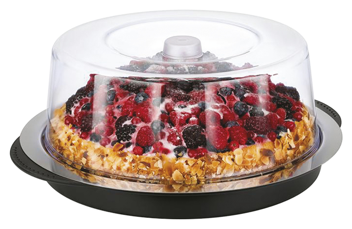 APS Stojan s pokličkou 35 cm nerez černý 1 ks