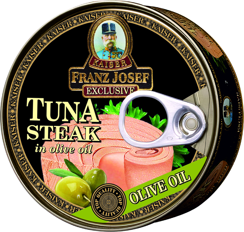 FRANZ JOSEF KAISER Tuňák steak v olivovém oleji 6 x 150 g