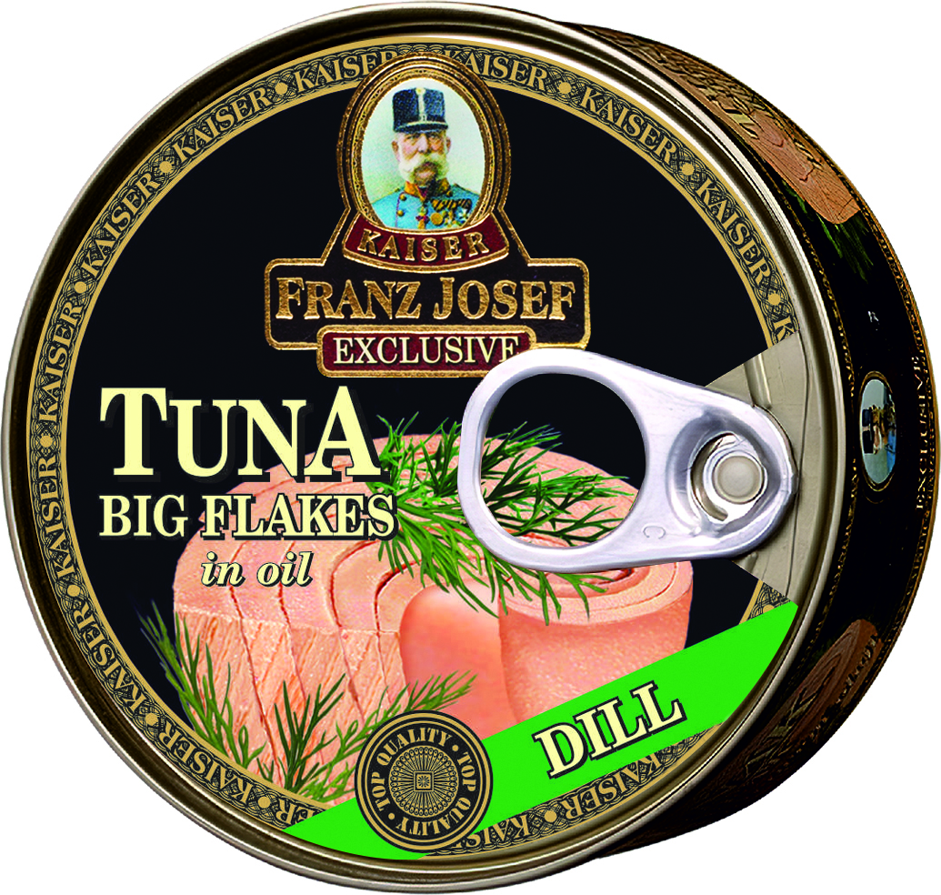 FRANZ JOSEF KAISER Tuňák kousky s koprem 6 x 170 g