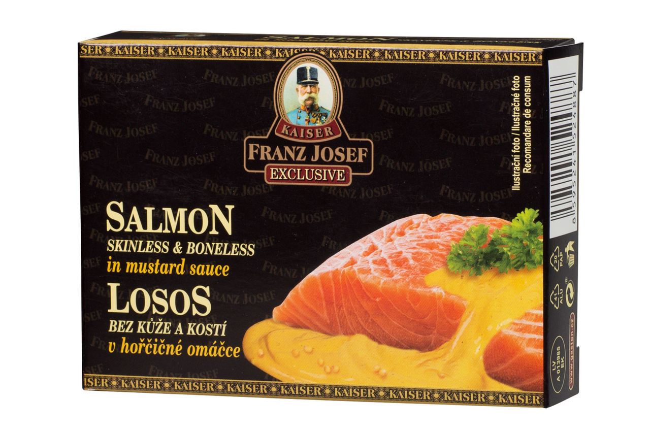 FRANZ JOSEF KAISER Losos v hořčičné omáčce 110 g