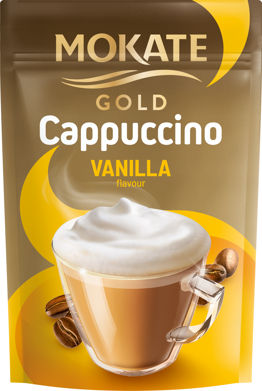MOKATE Cappuccino Gold Vanilla 10 x 100 g