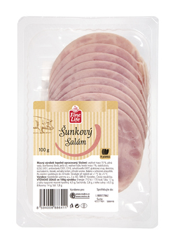 Fine Life Šunkový salám krájený chlaz. 100 g