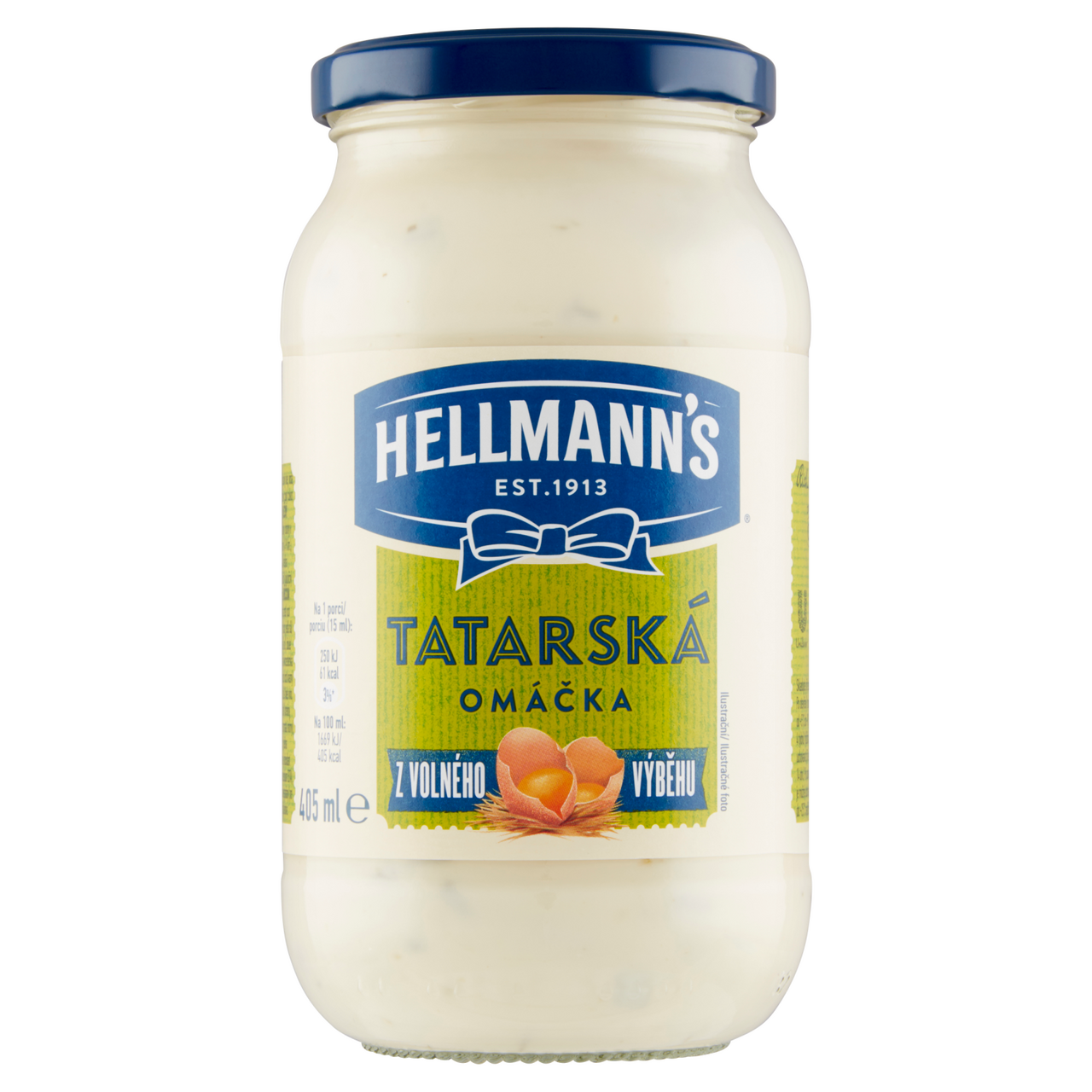 HELLMANN'S Tatarská omáčka chlaz. 12 x 405 ml