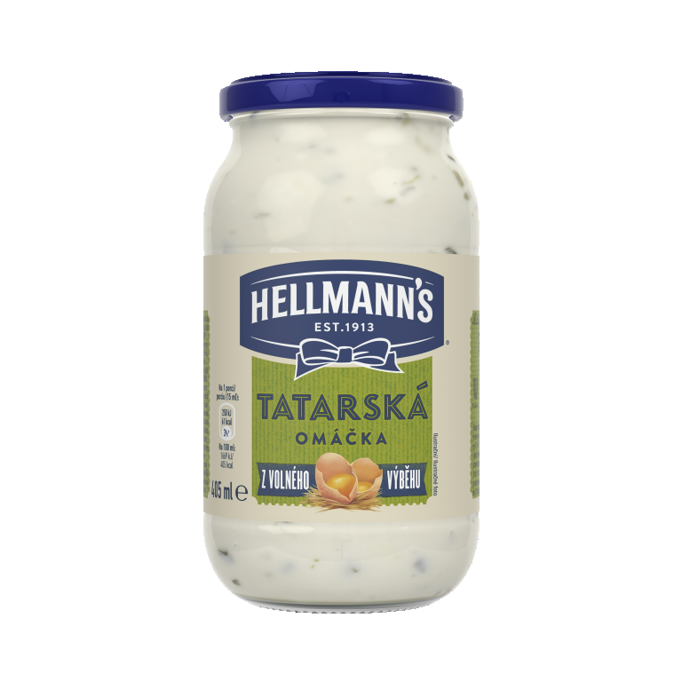 HELLMANN'S Tatarská omáčka chlaz. 12 x 405 ml