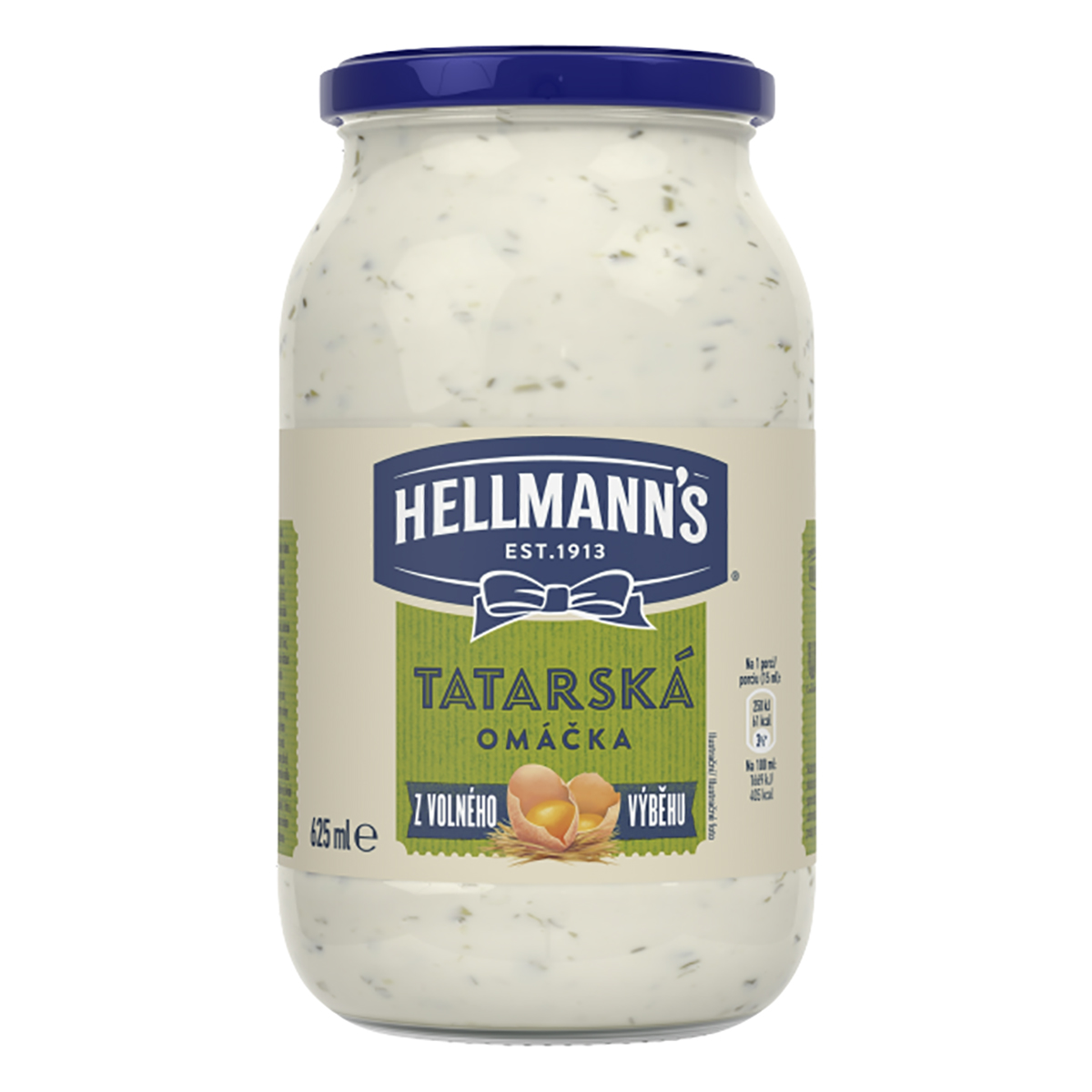 HELLMANN'S Tatarská omáčka 6 x 625 ml