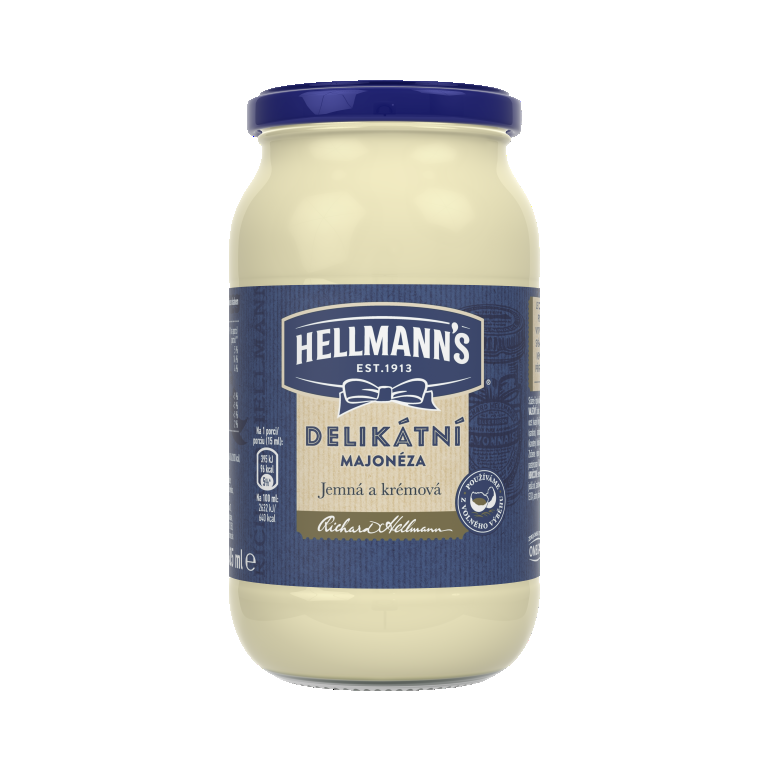 HELLMANN'S Majonéza delikátní 12 x 405 ml