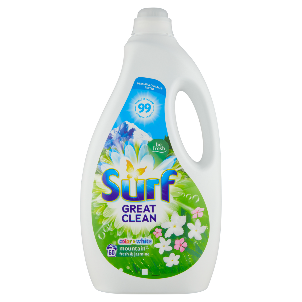 Surf Color+White Mountain Fresh Gel na praní (60 praní) 3 l