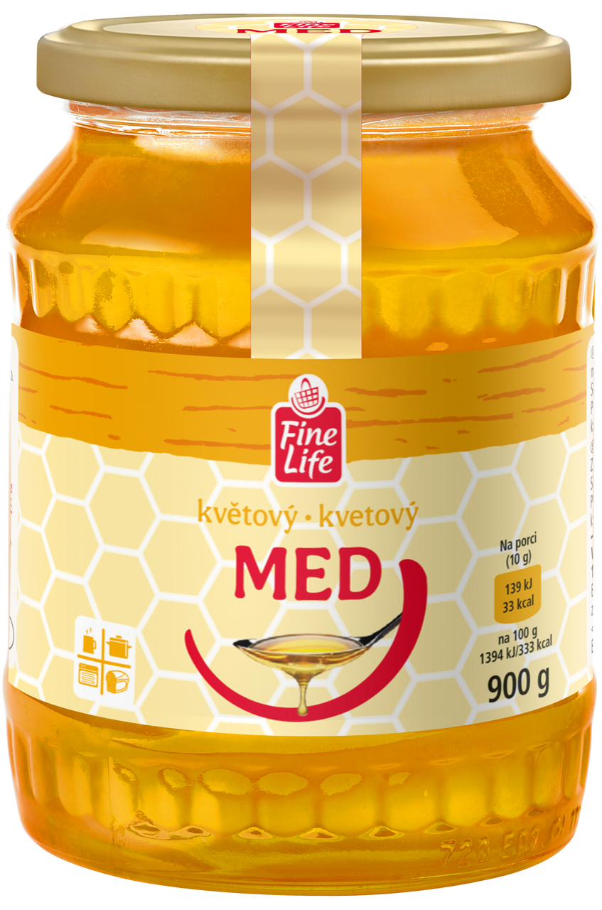 Fine Life Med květový 900 g