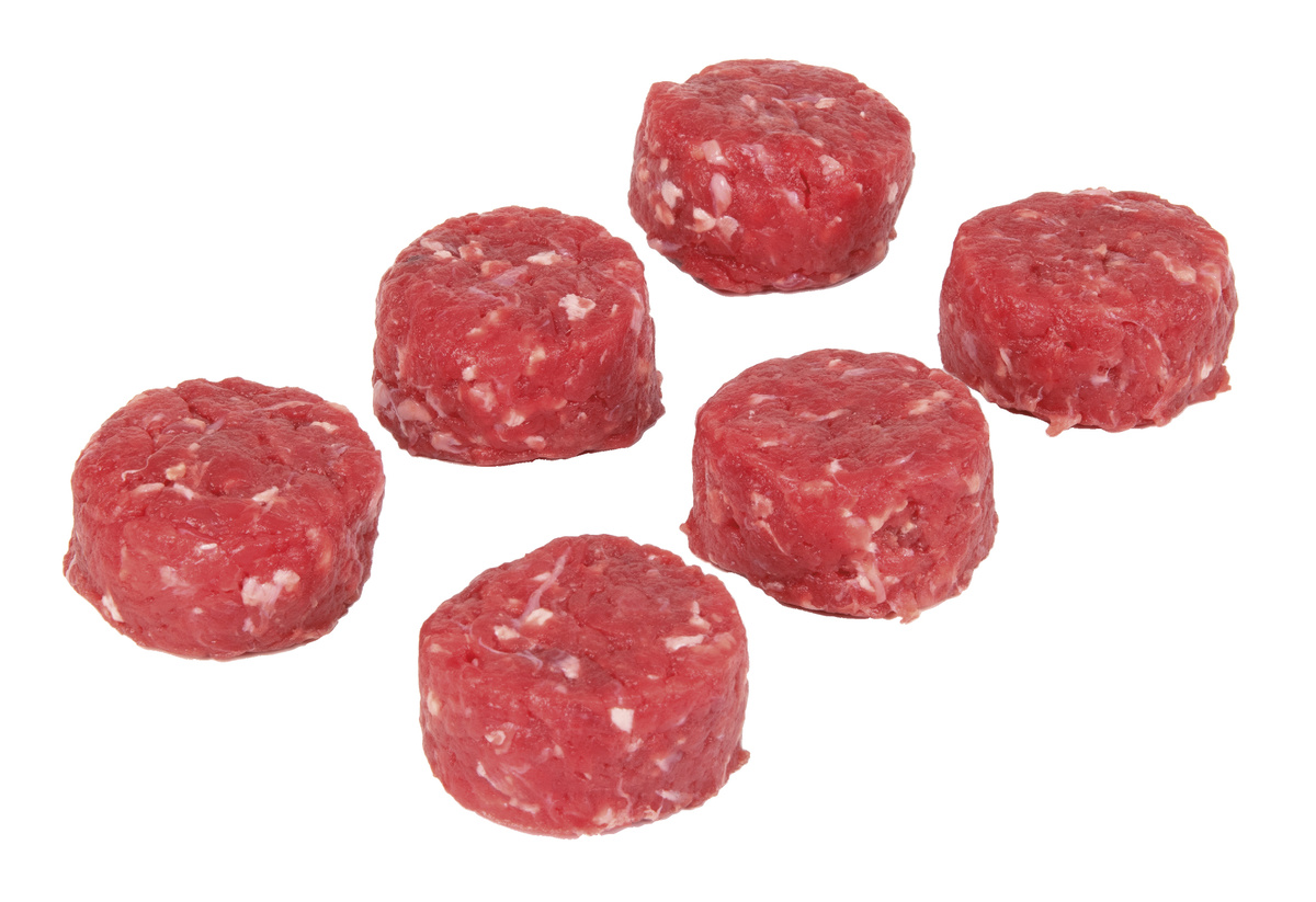 Chuck roll burger IRL volně ložený chlaz. 40 x 50 g vlastní výroba