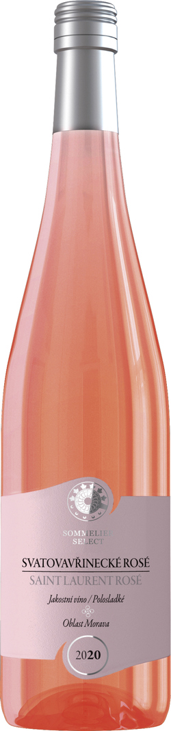 SOMMELIER SELECT Svatovavřinecké rosé jakostní 6 x 750 ml