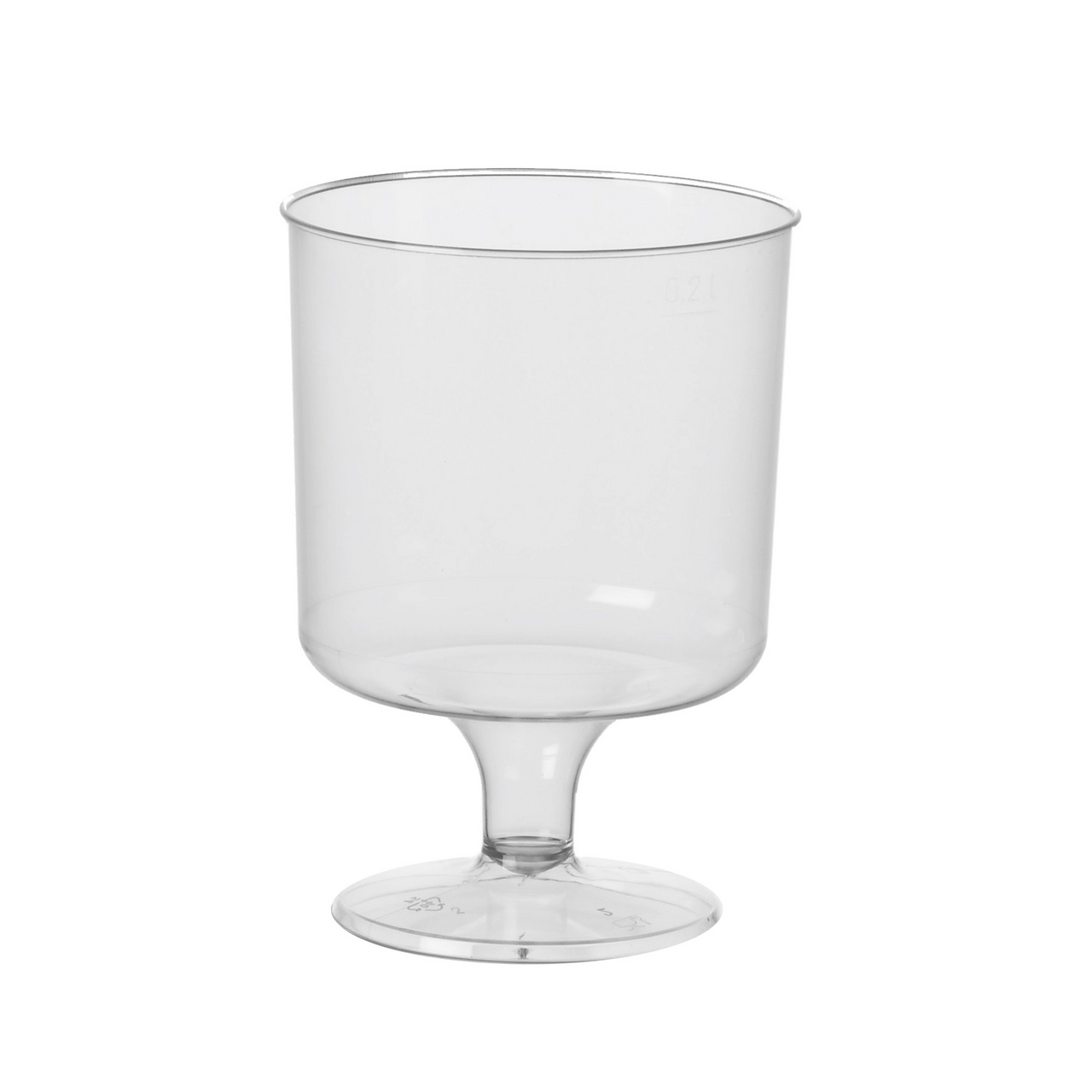 PAP STAR Pohár na červené víno 200 ml 10 ks