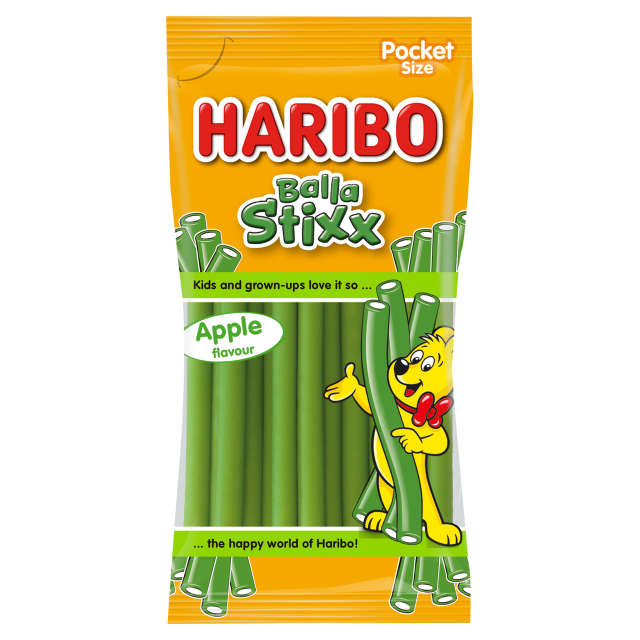 Haribo Balla Stixx Apple Želé 24 x 80 g