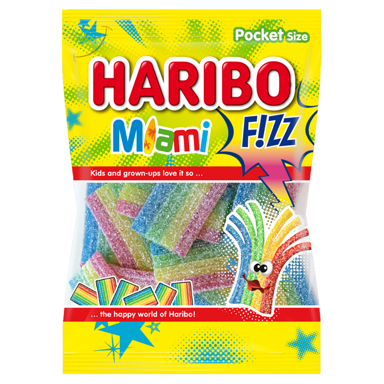 HARIBO Miami Fizz Želé 30 x 85 g