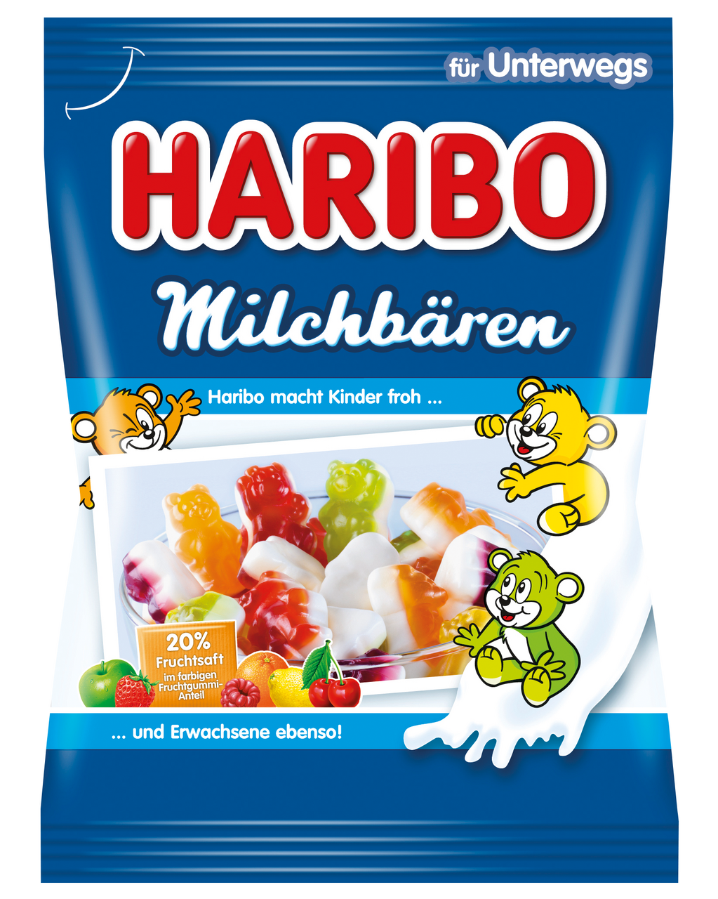 Haribo Milchbären Želé 18 x 85 g