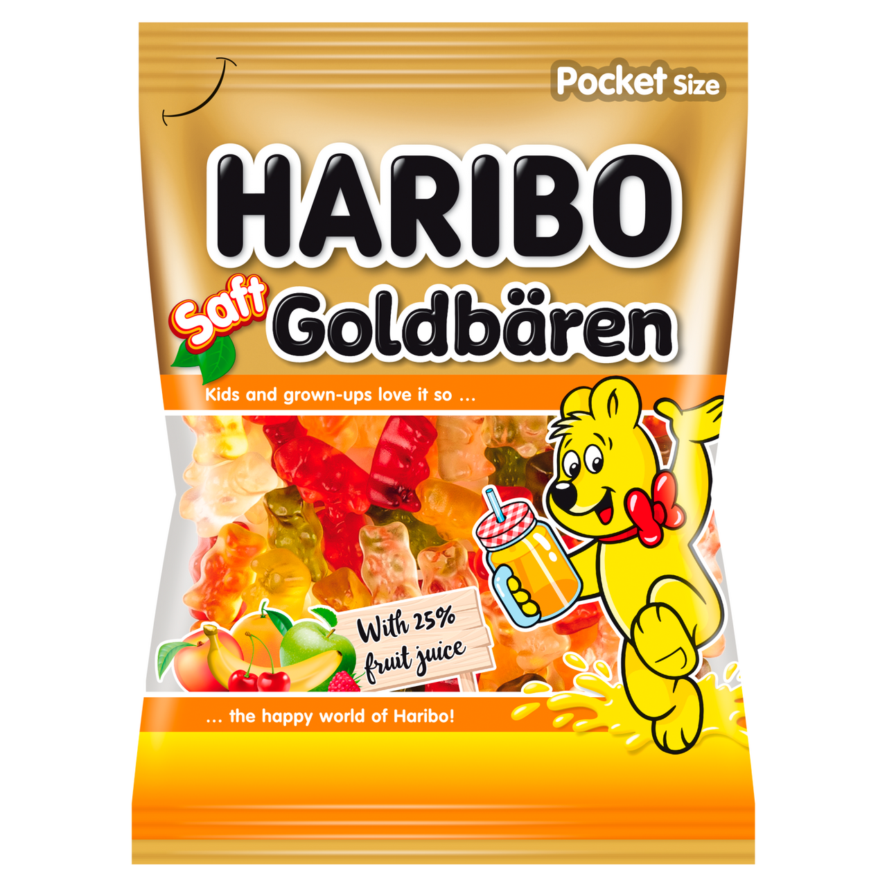 HARIBO Saft-Goldbären Želé 30 x 85 g