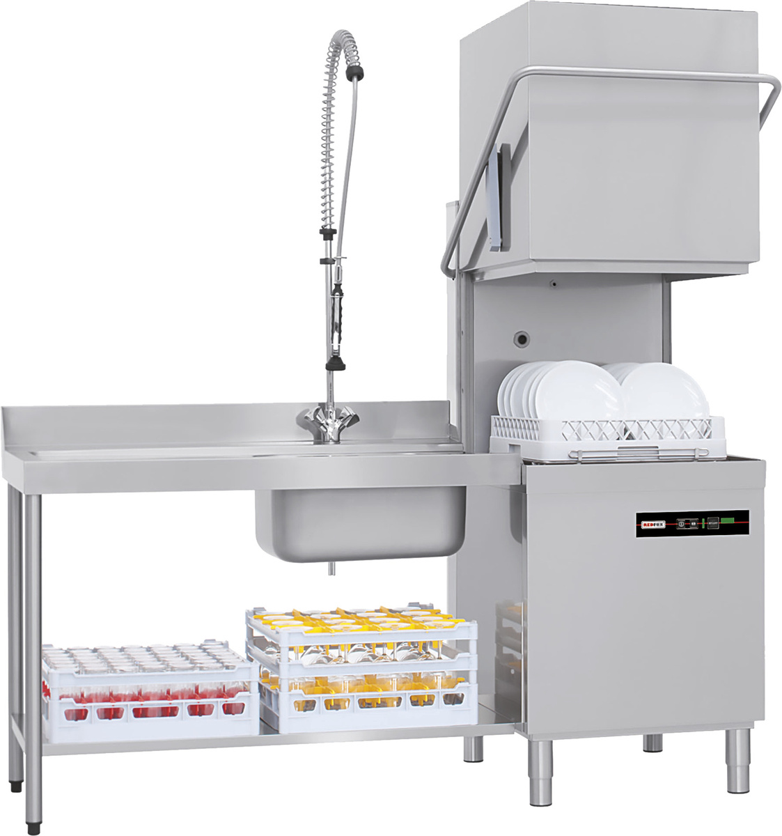 REDFOX Myčka nádobí QQI 102 P 1 ks