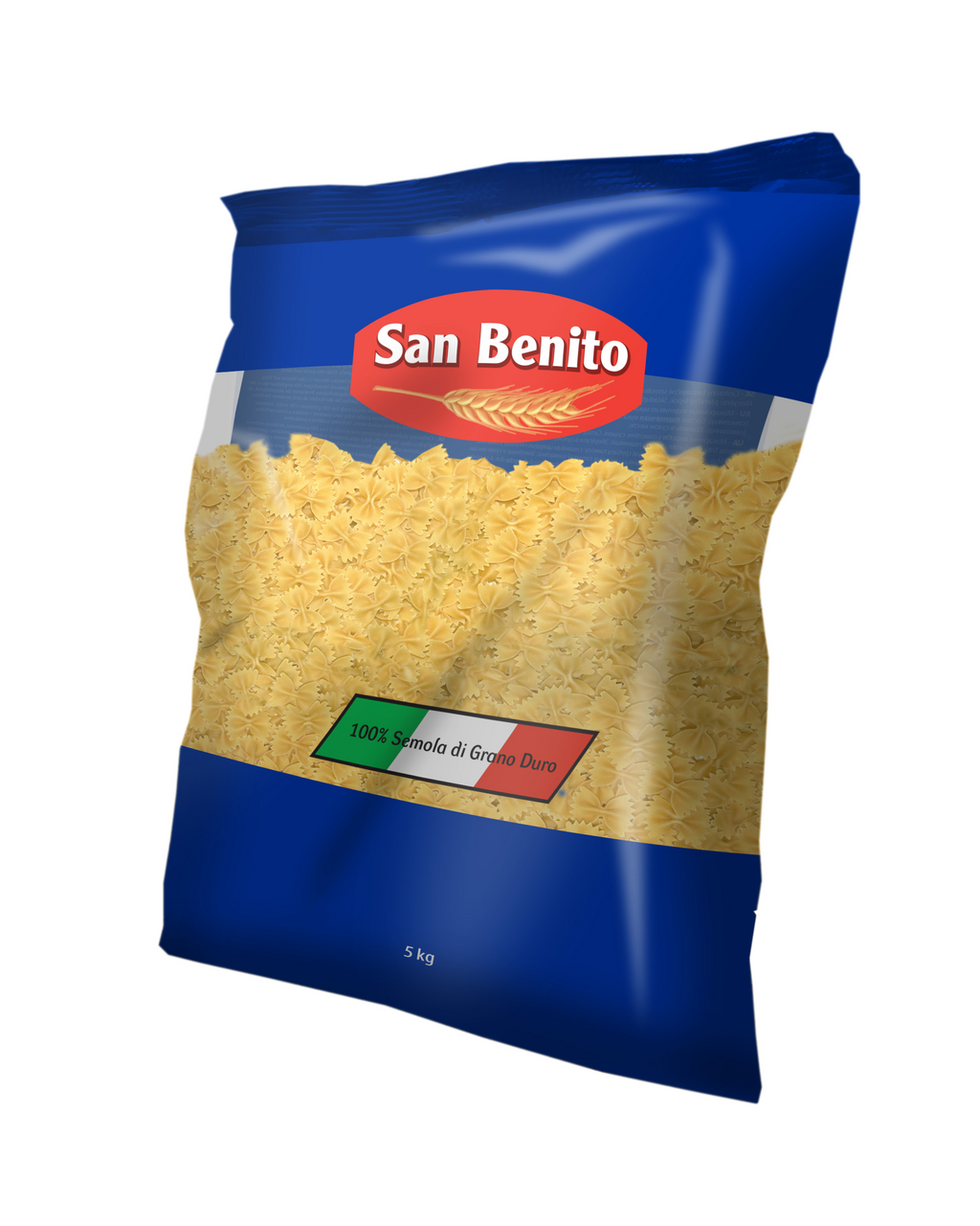 San Benito Těstoviny farfalle semolinové 5 kg
