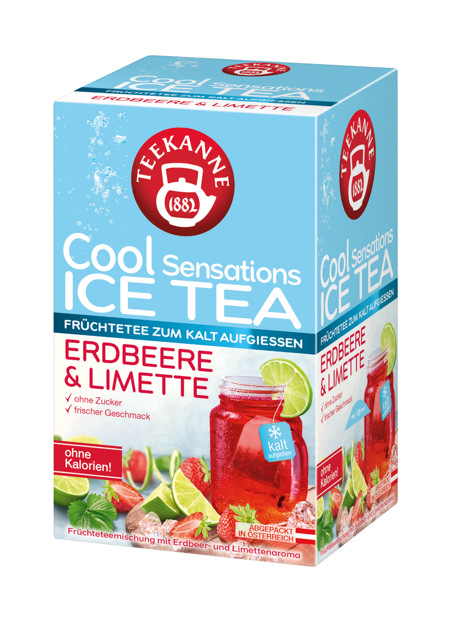 TEEKANNE Cool Sensations Čaj jahoda+limetka 45 g
