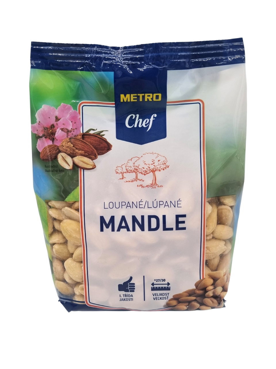 METRO Chef Mandle jádra blanšírovaná 500 g