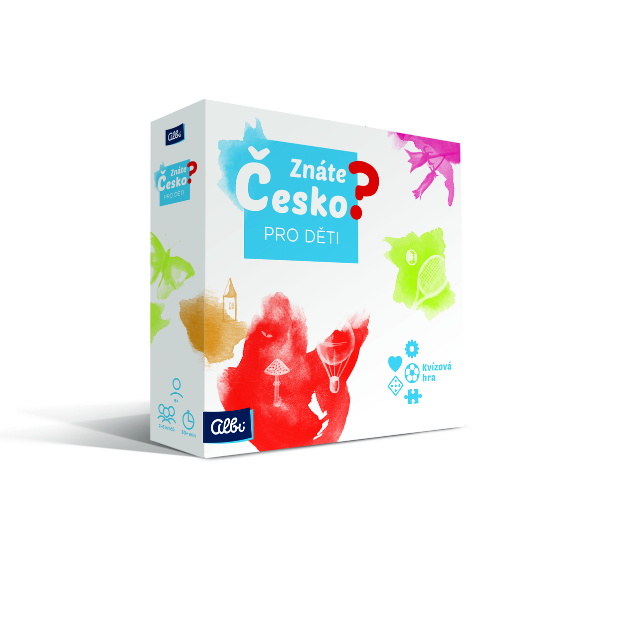 albi Vědomostní hra: Znáte Česko? pro děti 1 ks