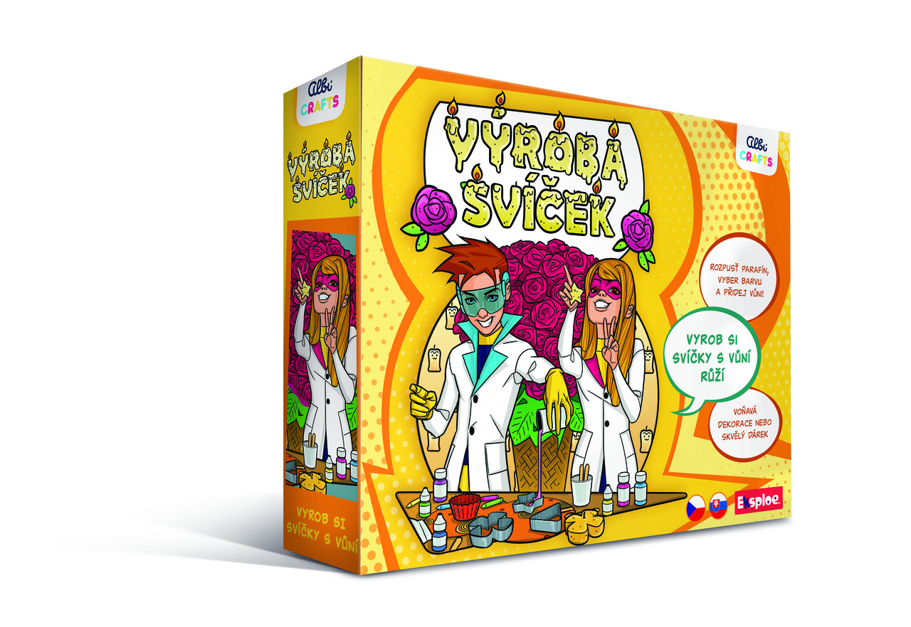 albi Výroba voňavých svíček 6+ 1 ks