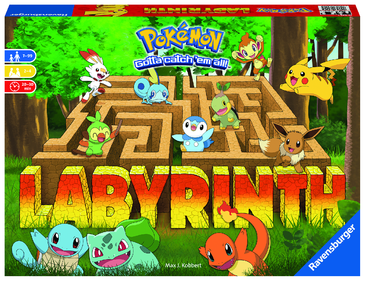 Labyrinth Pokémon - společenská hra, Ravensburger 1 ks