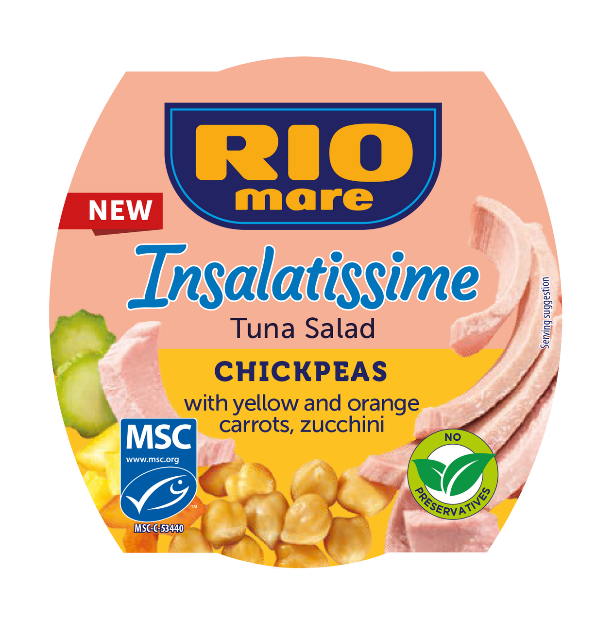 RIO mare Tuňákový salát s cizrnou 160 g