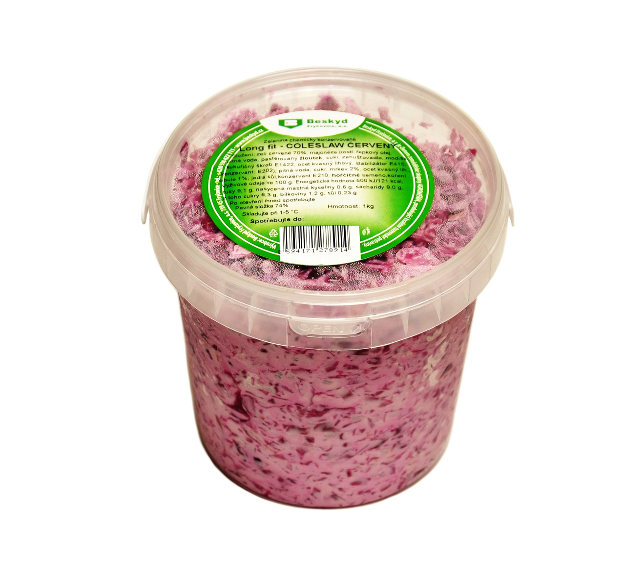 Coleslaw červený chlaz. 1 kg