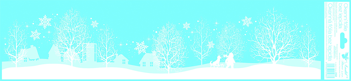 Flexio Fólie okenní 211117 pruhy, stromy 1 ks