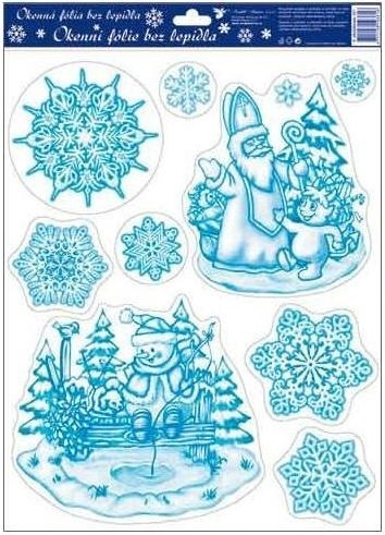 Flexio Fólie okenní 211103 ledová - výlov kapříka 1 ks