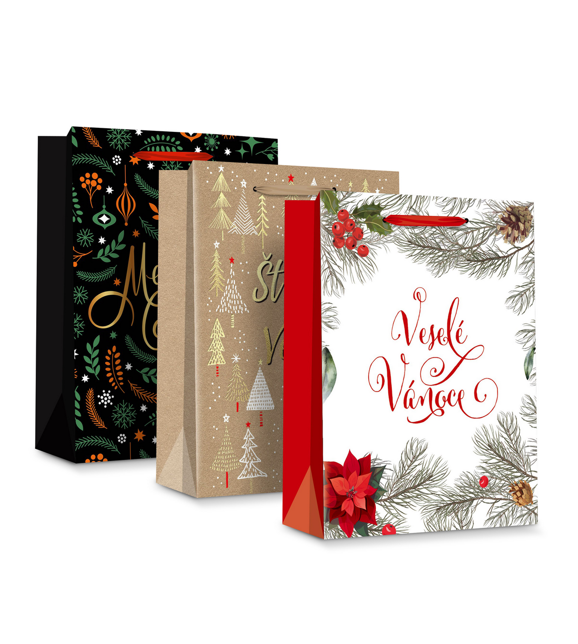 Taška dárková Flexio Xmas Jumbo XL 211134 1 ks