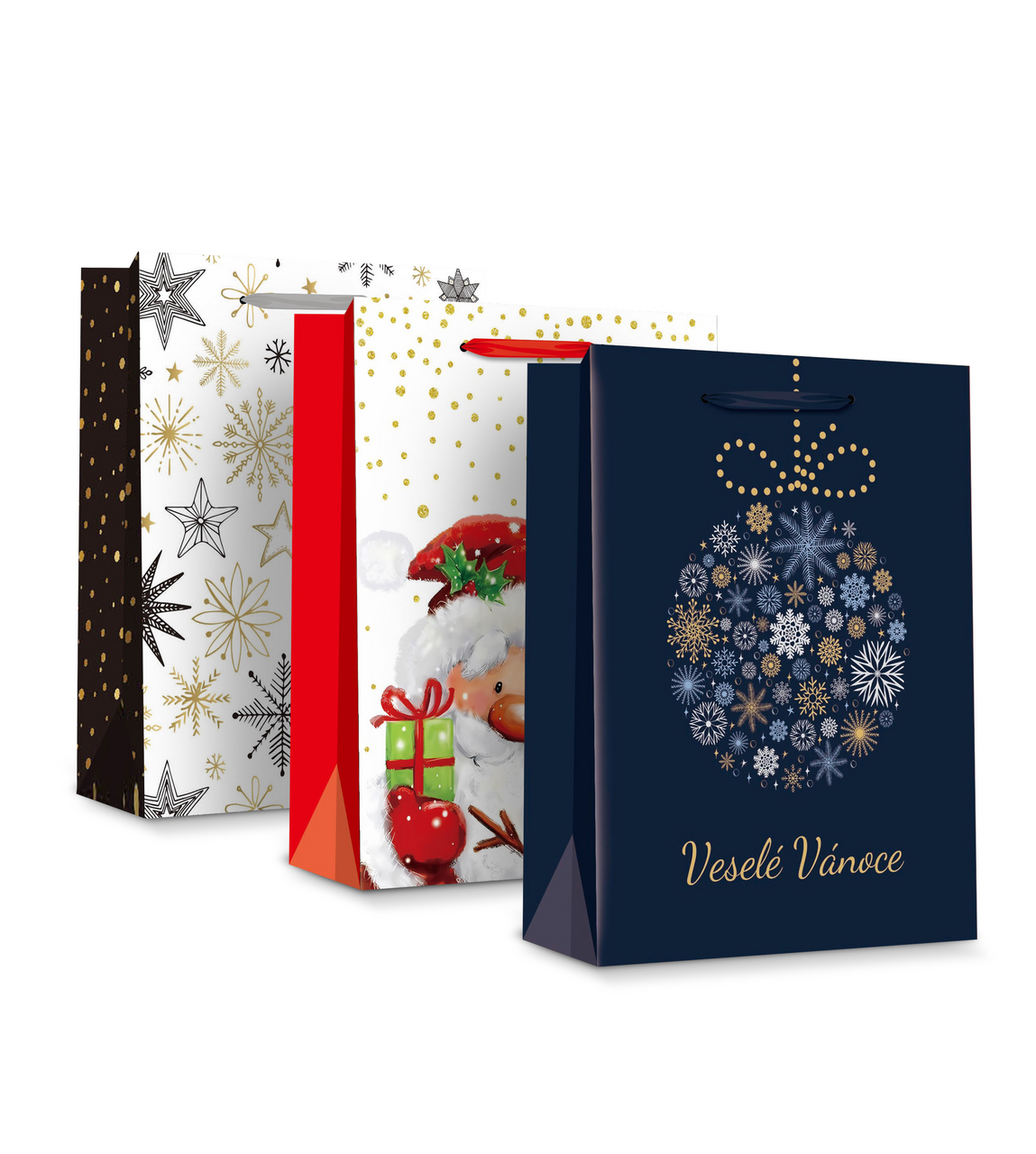 Taška dárková Flexio Xmas Medium 211129 1 ks