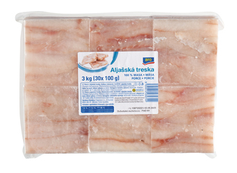 aro Treska aljašská filé porce mraž. 30 x 100 g